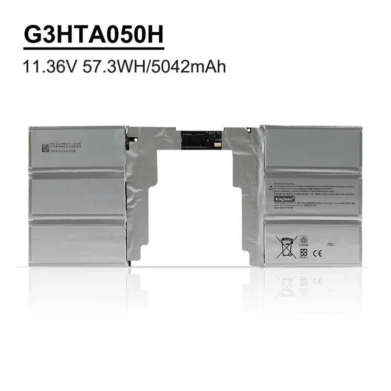 DYNH01 Replacement Battery for Microsoft Surface Book 2 15 inch 1813 Enhanced Version Tablet — 7.57V 23.2Wh