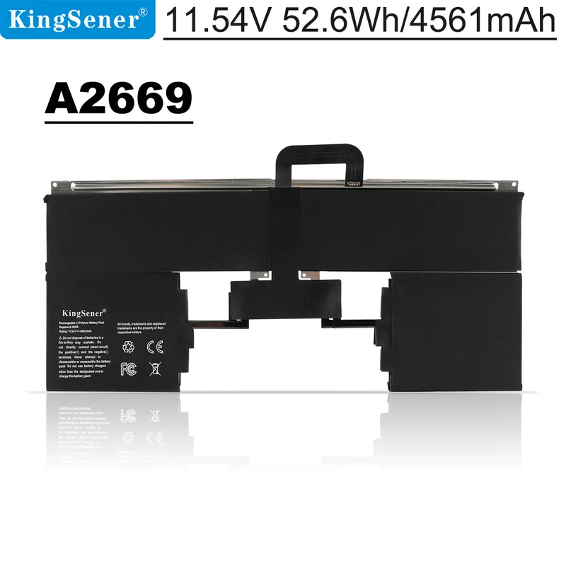 A2669 Battery for MacBook Air 13 M2 2022 A2681 52.6Wh