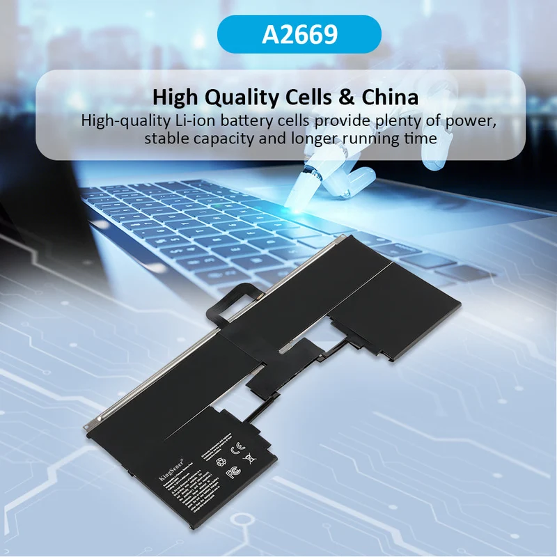 A2669 Battery for MacBook Air 13 M2 2022 A2681 52.6Wh