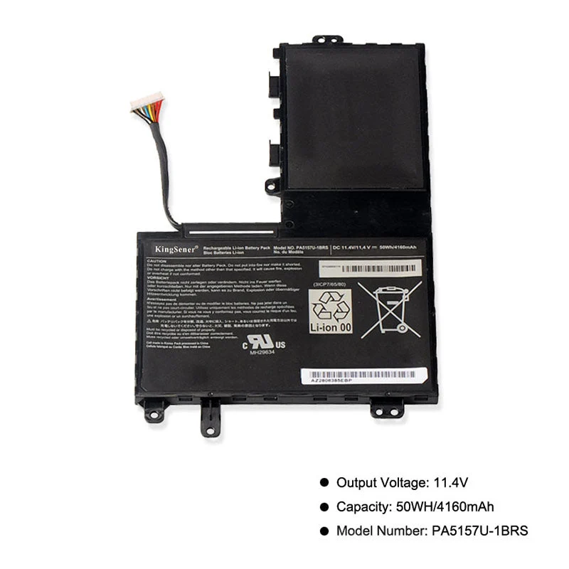 PA5157U-1BRS Laptop Battery For toshiba Satellite M40-A M50-A M50D-AT01S1 M40T-AT02S U40t U40t-A E45t E55 E55t U50t PA5157U | KingSener