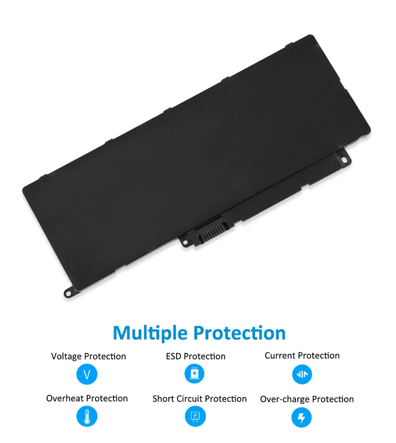 F7HVR Battery for Dell Inspiron 15 7537 17 7737 - 58Wh