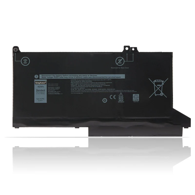 0G74G Battery for Dell Latitude 5300 5310 7300 7400 - 42Wh