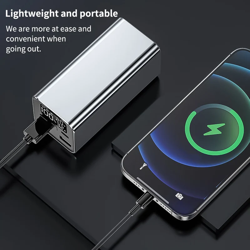 SXY-M2 20000mAh Laptop Power Bank PD65W Type-C Fast Charging