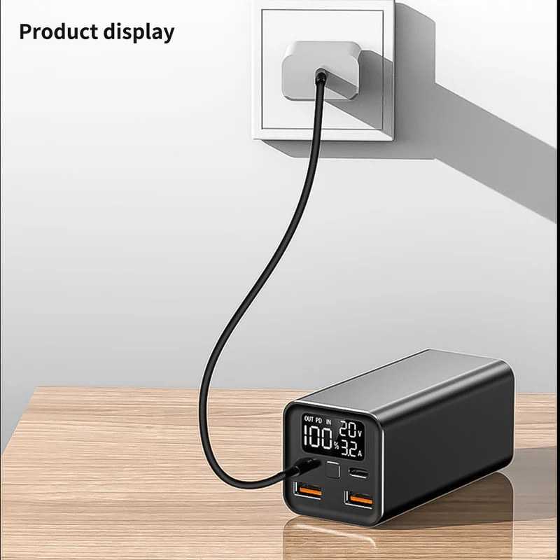 SXY-M2 20000mAh Laptop Power Bank PD65W Type-C Fast Charging