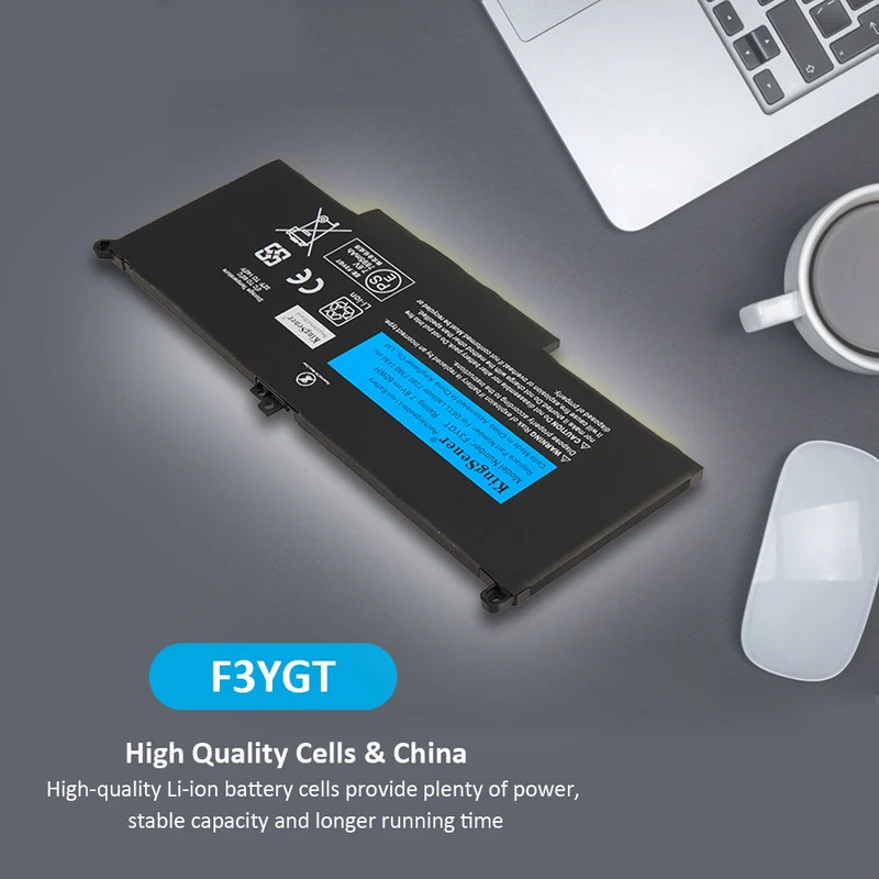 F3YGT 2X39G Laptop Battery For Dell Latitude 12 13 14 7280 7290 7380 7390 7480 7490 2X39G | JP Stock
