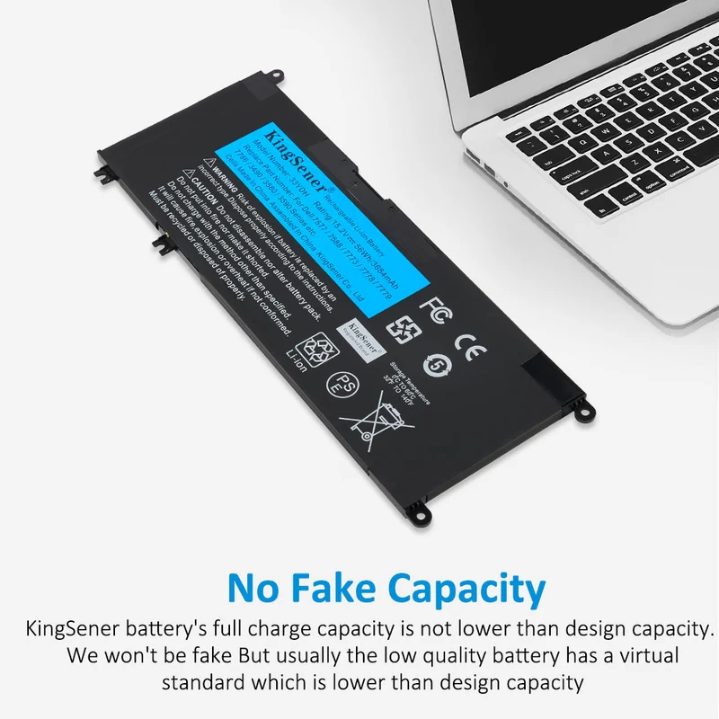33YDH Battery for Dell Inspiron G3 G5 G7 Latitude Vostro — 15.2V 56Wh