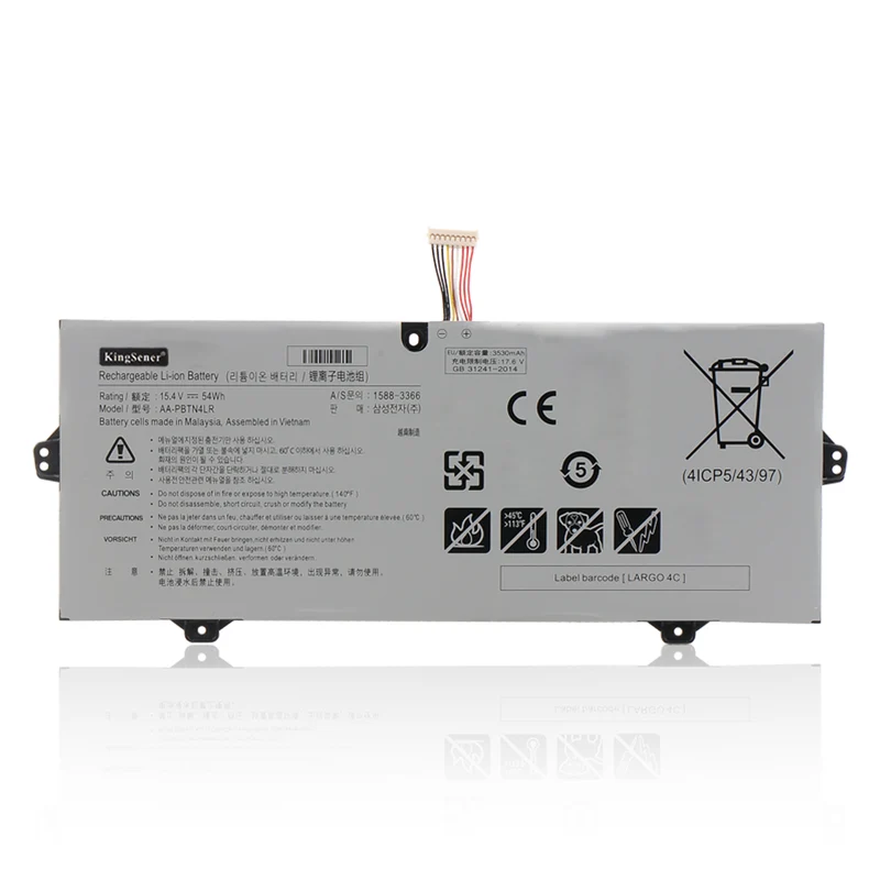 AA-PBTN4LR Laptop Battery For Samsung Notebook 9 Pro NP940X3M NP940X5M NP940X5N NP940X3M-K01US NP940X3M-K02US NP940X5M-X01US BA43-00386A