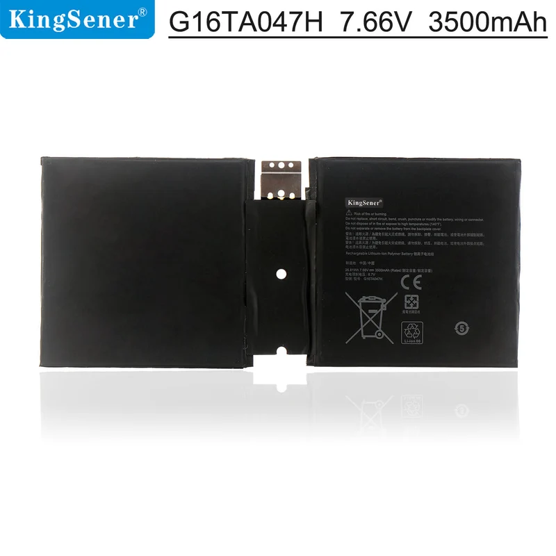 G16TA047H DYNU01 Laptop battery For Microsoft Surface Go 2 1901 1926 Series 26.81WH/3500mAh | KingSener