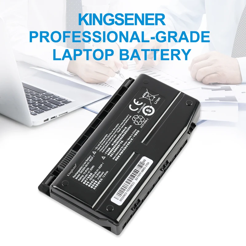 GE5SN-03-12-3S2P-0 Laptop Battery For MECHREVO X7TI X6TI-S X6Ti-M2 X6Ti-H X6Ti-E3 T1TI-781SN3 GE5SN-00-01-3S2P-1 GE5SN-00-12-3S2P-0 | KingSener