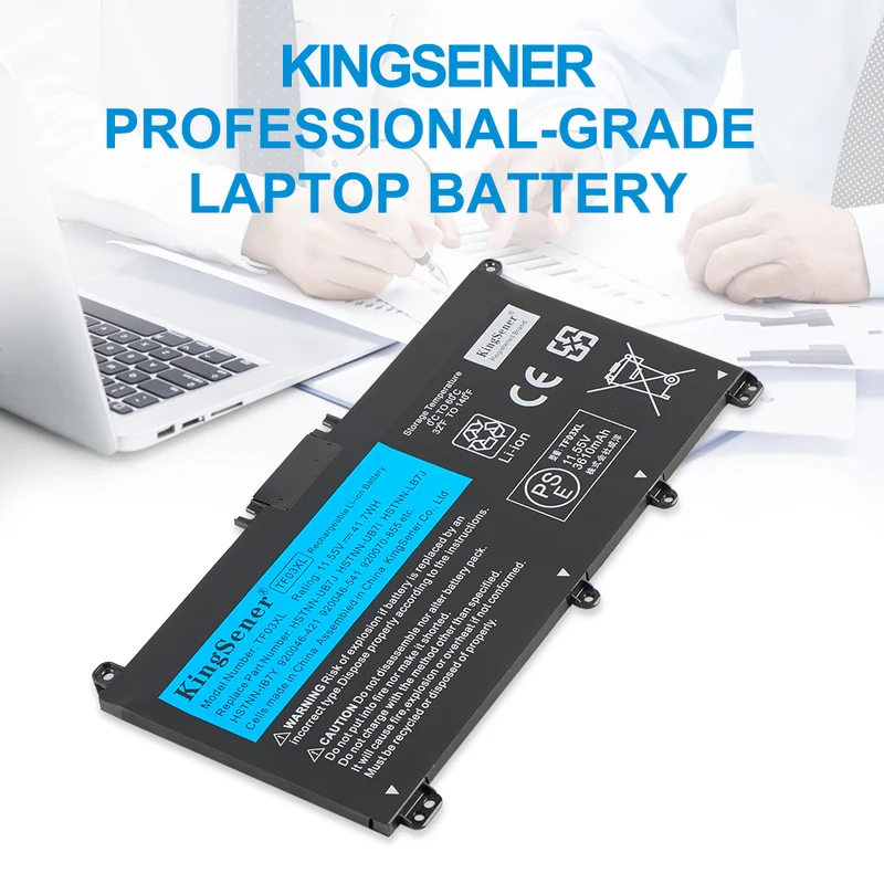 HP Pavilion 14-BF 14-BK series Laptop Battery TF03XL 11.55V 41.7Wh