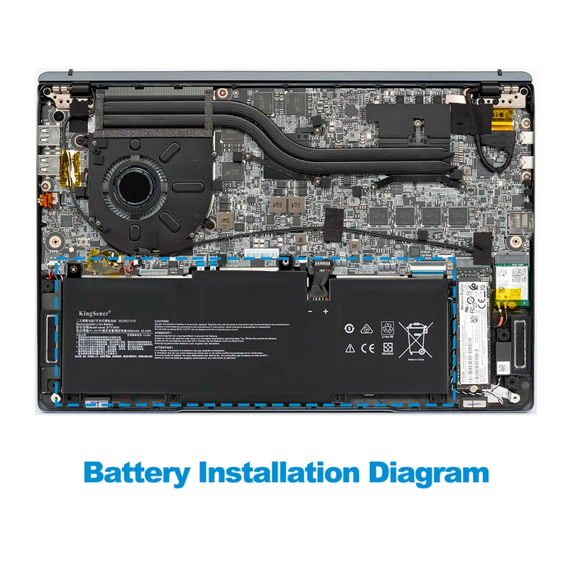 BTY-M49 Laptop battery For Prestige 14 A10SC-057RU A10SC-009 A10RB-015CN i7-10710U A10RAS A10M MS-14C1 MS-14D1 4600mAh/52.4WH | KingSener