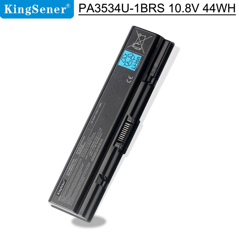 PA3534U-1BRS Battery for Toshiba Satellite A200 A210 A300 A350 L200 L300 L500 — 10.8V 44Wh