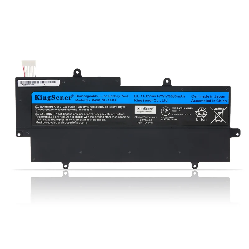 PA5013U-1BRS Battery for Toshiba Portege Z830 Z835 Z930 Z935 Ultrabook — 14.8V 47Wh