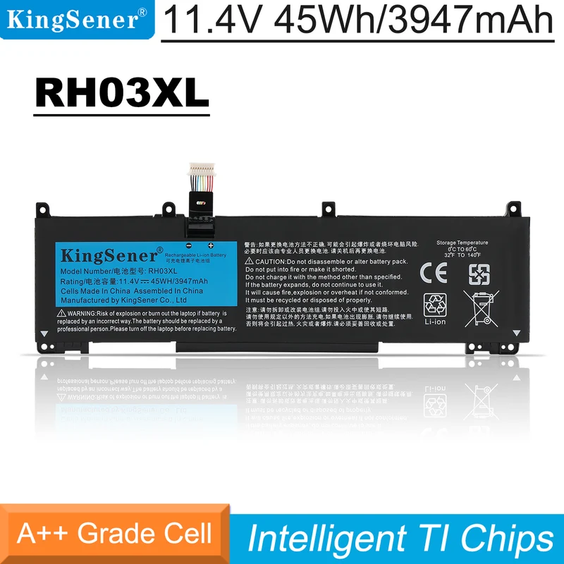 RH03XL 10Inch Replacement Battery For HP ProBook 430 440 445 630 640 650 G8, For Zhan 66 Pro 14 G4 Series 11.4V 45Wh | KingSener
