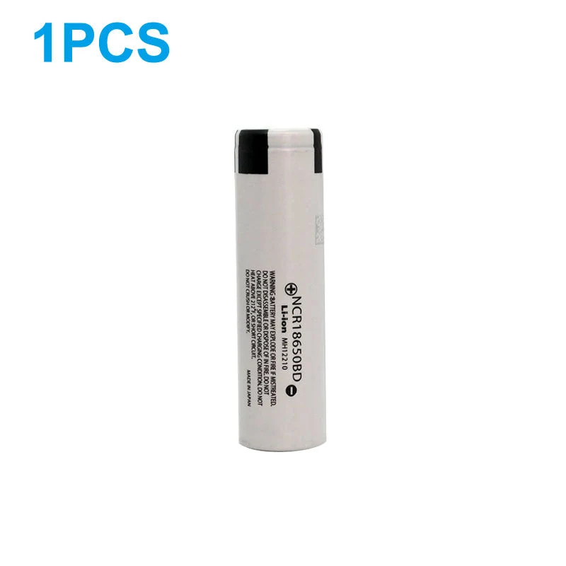 NCR18650BD 3180mAh 10A 3.7V Battery for Panasonic | Flat Top Li-ion