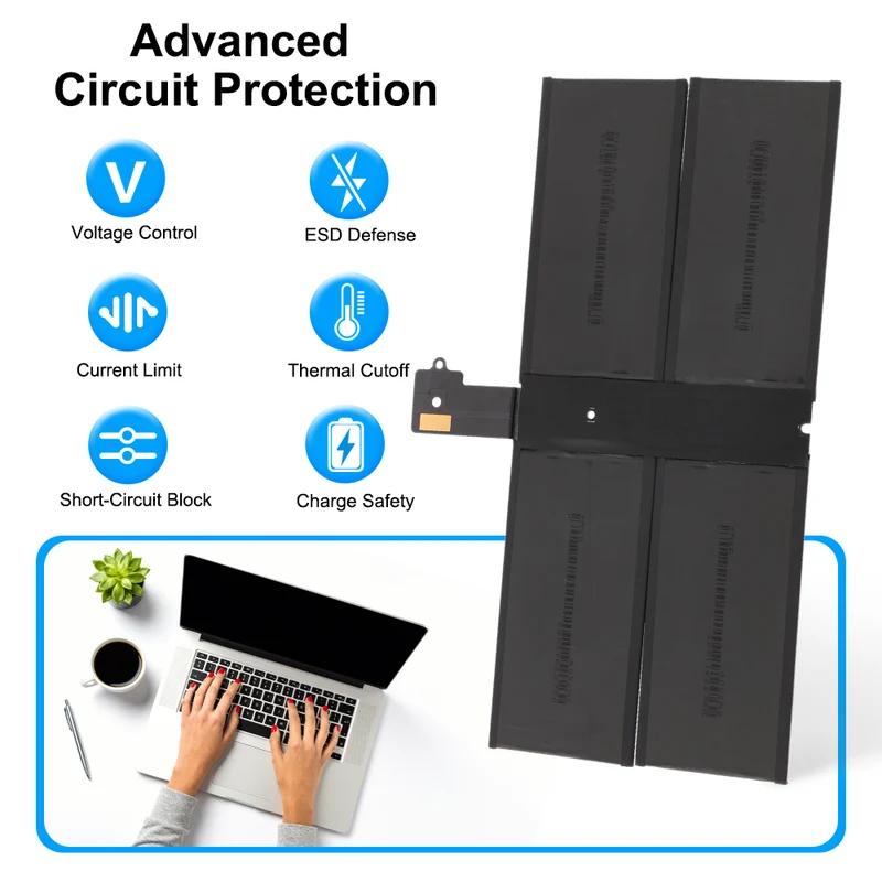 G3HTA074H 48.87WH/6444mAh Tablet Battery For Microsoft Surface Pro 7+ Plus 1960 GA3HTA025H G3HTA073H DYNH03 | KingSener