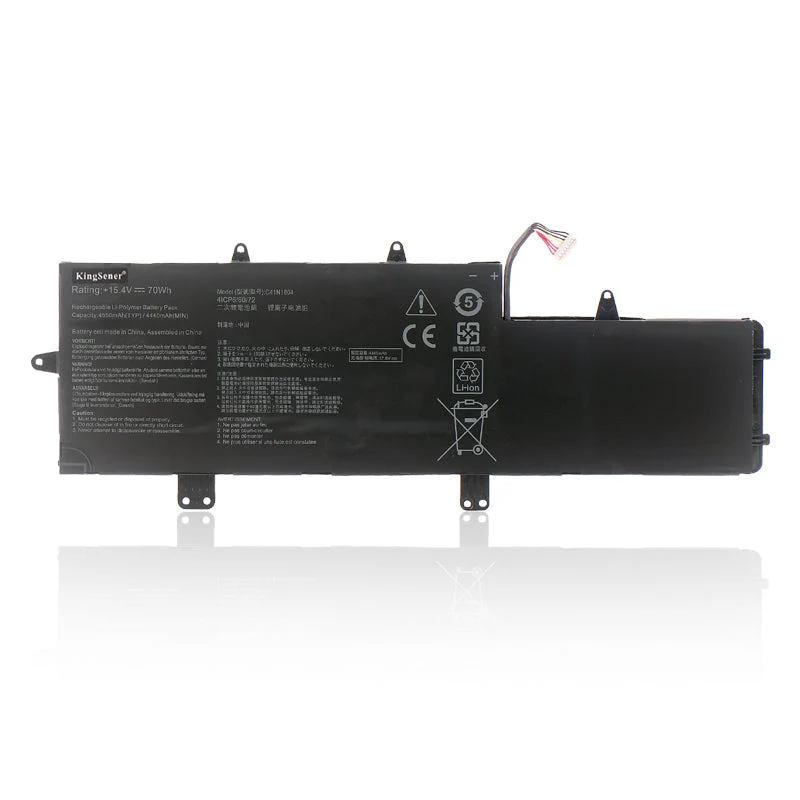 C41N1804 70WH Laptop Battery For Asus ZenBook Pro 14 UX450FDX UX450FD UX480 UX480FD UX450FDX-1A UX450FDX | KingSener