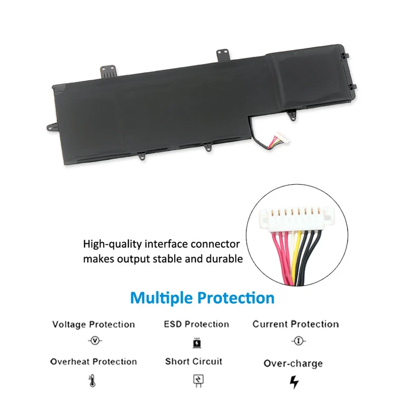C41N1804 70WH Laptop Battery For Asus ZenBook Pro 14 UX450FDX UX450FD UX480 UX480FD UX450FDX-1A UX450FDX | KingSener