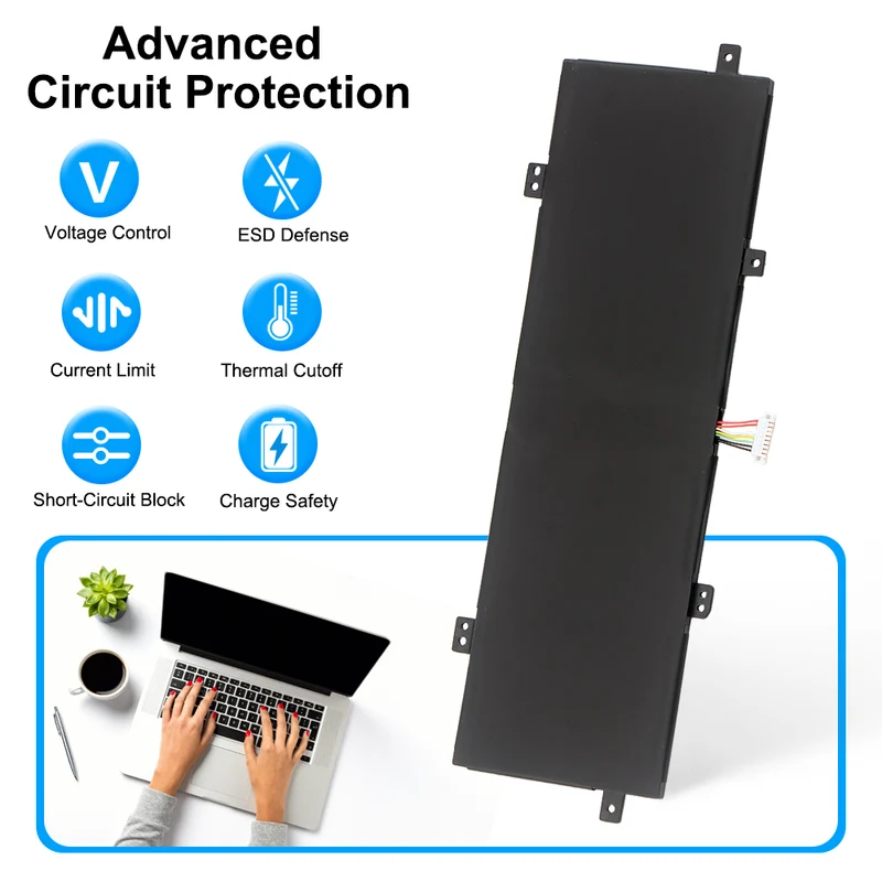 C21N1833 Laptop Battery For Asus ZenBook 14 UM431 UM431DA-AM020T UX431 UX431FA UX431FN VivoBook S14 S431FA S431FL Series | KingSener