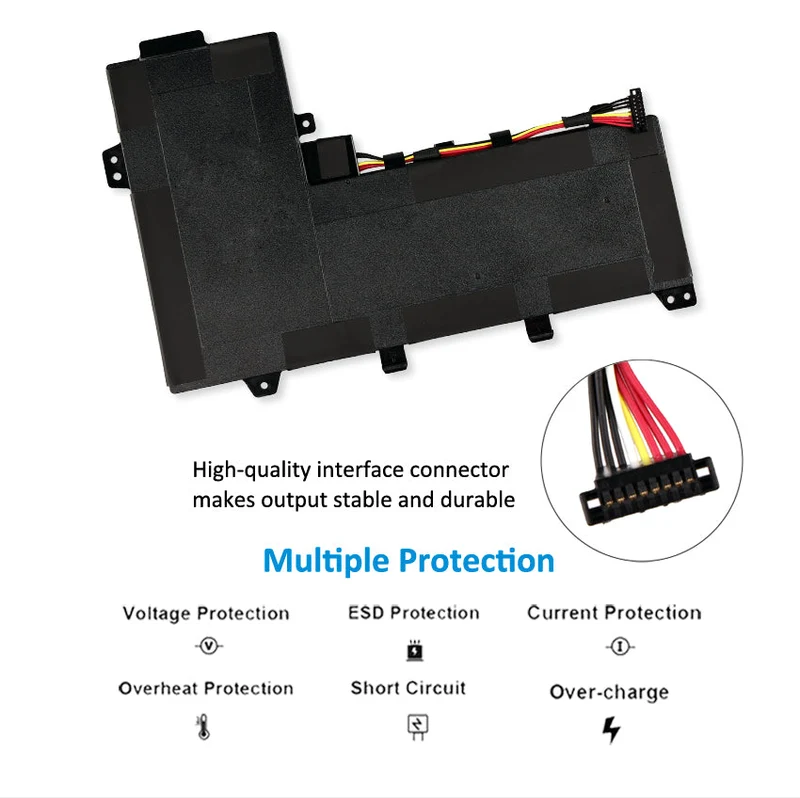 C41N1533 52Wh Laptop Battery Replacement for Asus Q524U Q534U Q524UQ Q524UQK Q534UX Q534UXK Q504UQ Q504UX ZenBook Flip UX560UQ UX560UX UX560UXK UX560UQK 4ICP3/63/120 | KingSener