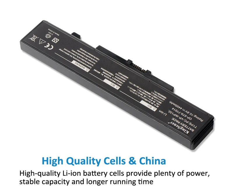 Laptop Battery For NEC PC-VP-WP132 OP-570-77014 WP132 10.8V 4400mAh/45WH | KingSener
