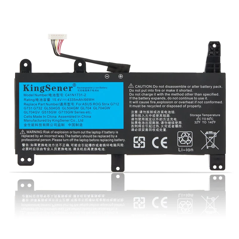 C41N1731 Battery for ASUS ROG Strix SCAR II HERO II GL504 G515 G715
