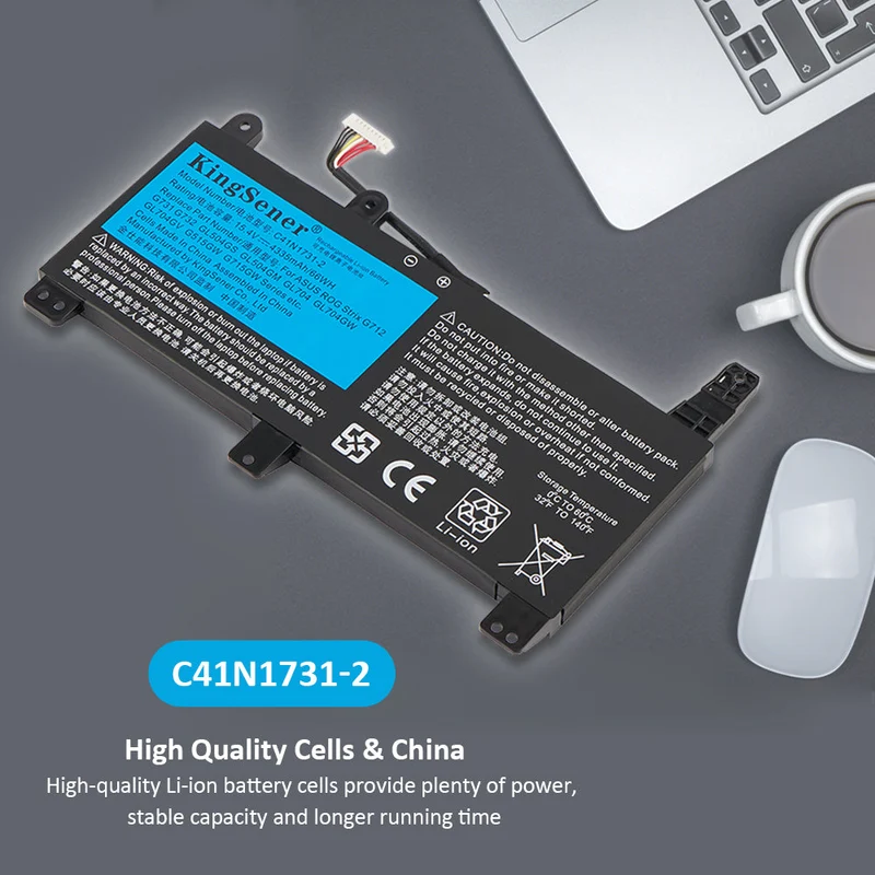 C41N1731 Battery for ASUS ROG Strix SCAR II HERO II GL504 G515 G715