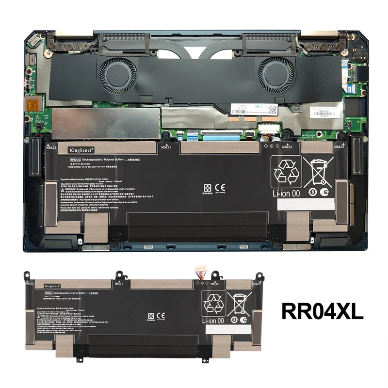RR04XL Laptop Battery For HP Spectre X360 13-AW0900 13-AW0090CA 13-AW0003DX 13-AW0001LA 13-AW0001LM Notebook HSTNN-DB9K HSTNN-OB1M L60373-005 L60213-2C1 L60213-AC1 | KingSener