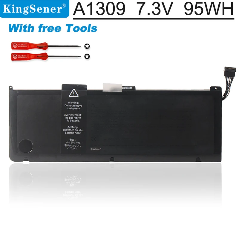 A1309 Laptop Battery for Apple MacBook Pro 17 Inch A1297 (only for Early-2009 Mid-2009 Mid-2010 Version) MC226/A MC226CH/A | KingSener