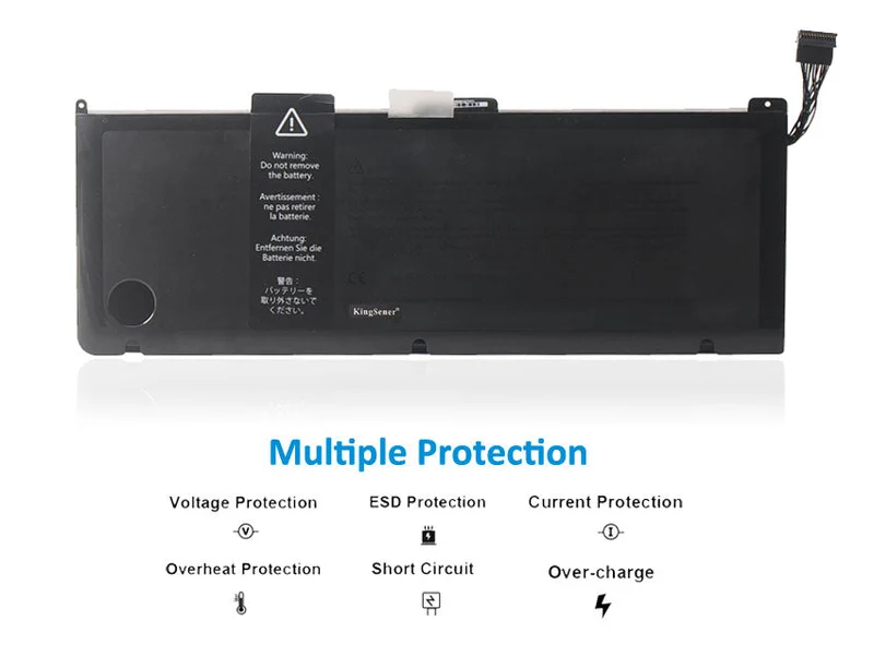 A1309 Laptop Battery for Apple MacBook Pro 17 Inch A1297 (only for Early-2009 Mid-2009 Mid-2010 Version) MC226/A MC226CH/A | KingSener