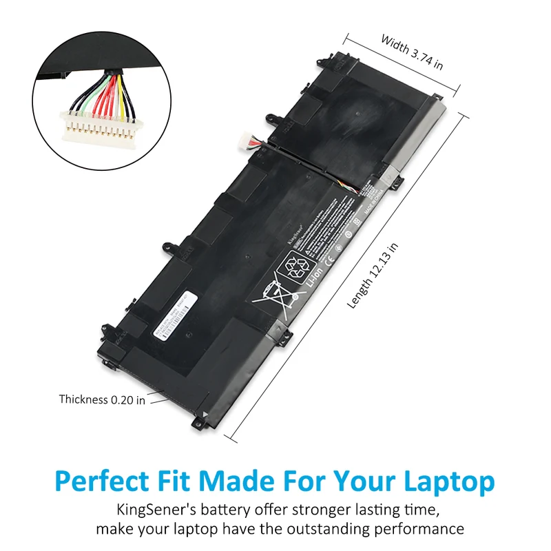 SU06XL Laptop Battery For HP Spectre X360 15-DF000 DF0000NR DF1040NR DF0013DX DF0033DX DF0008CA DF1020CA DF0000TX DF1002TX Series HSTNN-DB8W L29048-271 L29184-005 SU06084XL | KingSener