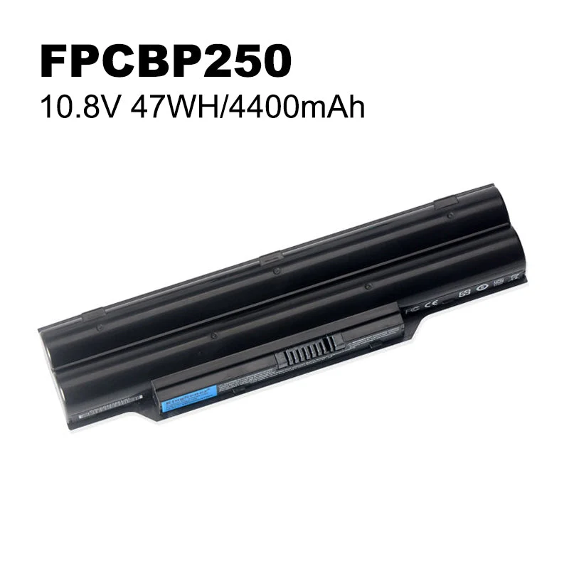 FPCBP250 4400mAh Battery For FUJITSU LifeBook A530 A531 AH530 AH531 LH701 LH520 LH522 FMVNBP186 FMVNBP189 CP477891-01 | US Stock