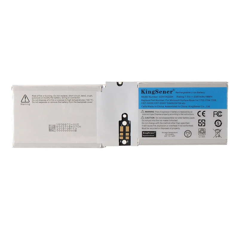 G3HTA020H DAK822470K Battery For Microsoft Surface Book 1st 1703 1704 1705 13.5 inch CR7-00005 CR7-00007 Screen Battery