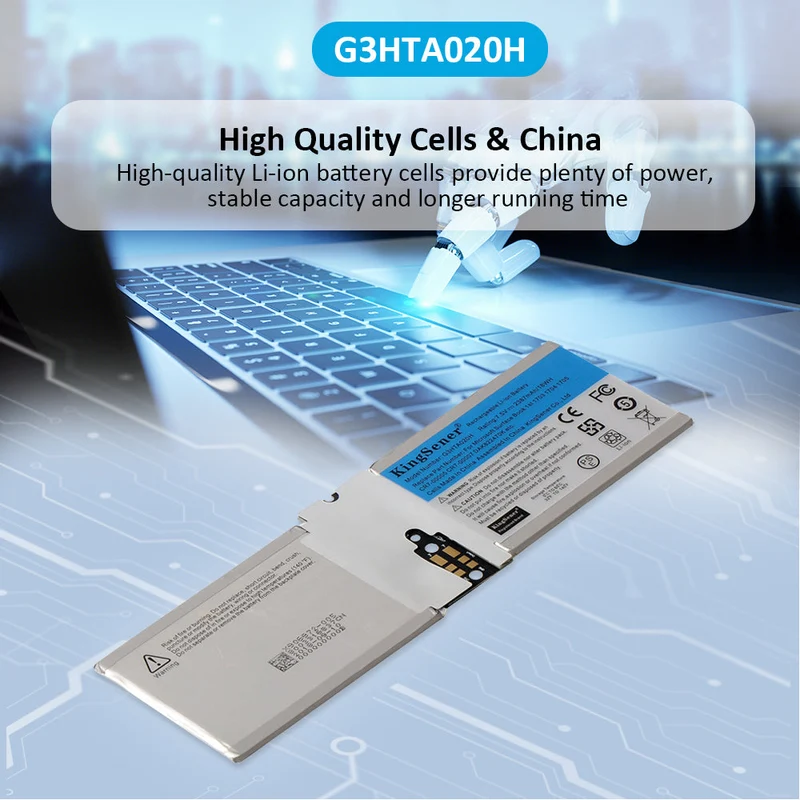 G3HTA020H DAK822470K Battery For Microsoft Surface Book 1st 1703 1704 1705 13.5 inch CR7-00005 Screen Battery | CA Stock