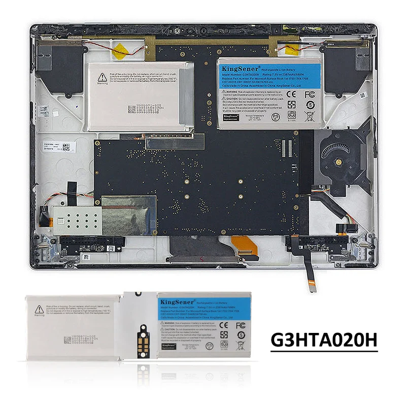 G3HTA020H DAK822470K Battery For Microsoft Surface Book 1st 1703 1704 1705 13.5 inch CR7-00005 Screen Battery | CA Stock