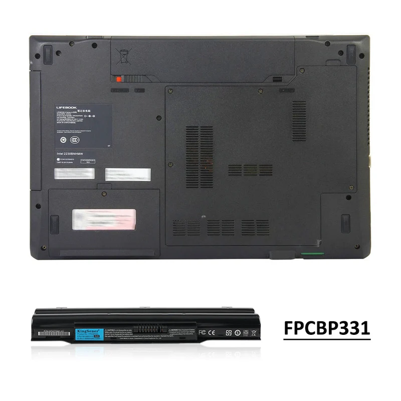 FPCBP331 Battery for Fujitsu LifeBook A532 AH532 AH512 — 10.8V 48Wh