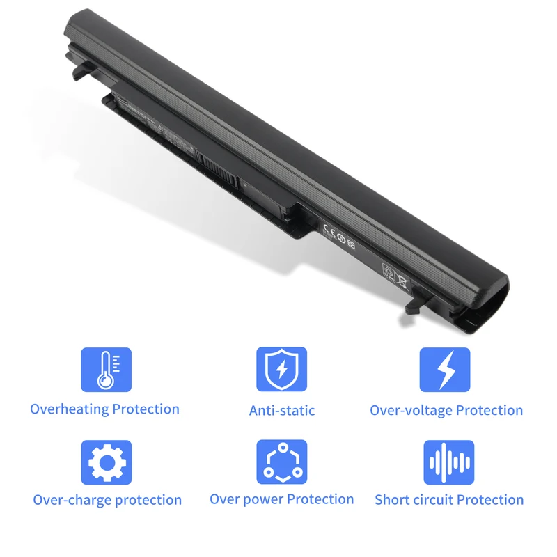 A41-K56 Laptop Battery for ASUS A46 K46 K56 S40 S46 S56 V550 U48 U58 44WH