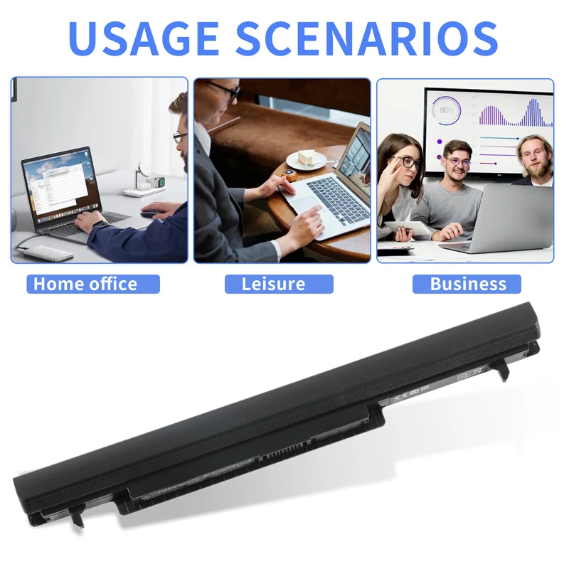 A41-K56 Laptop Battery for ASUS A46 K46 K56 S40 S46 S56 V550 U48 U58 44WH