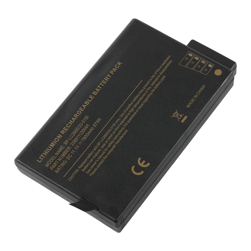 BP-LC2600 7800mAh Laptop Battery for Getac X500 V100 V1010 V200 M230 BP-LP2900/33-01PI 338911120104 BP-LC2600/33-01S1 | CA Stock