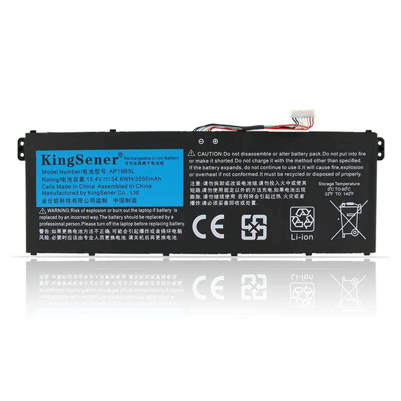 AP19B5L 3550mAh/54.6WH Battery For Acer Aspire A515-44-R5XW A515-43 Sf314-42 SP314-21N-R5FR A515-44-R5XW Vero AV15-51 | KingSener