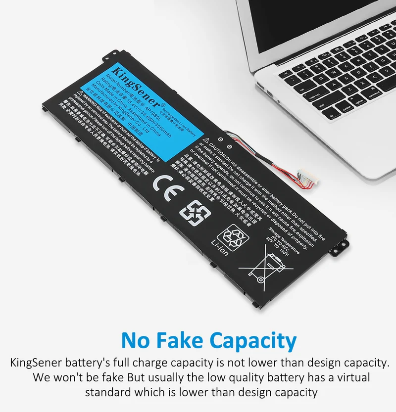 AP19B5L 3550mAh/54.6WH Battery For Acer Aspire A515-44-R5XW A515-43 Sf314-42 SP314-21N-R5FR A515-44-R5XW Vero AV15-51 | KingSener