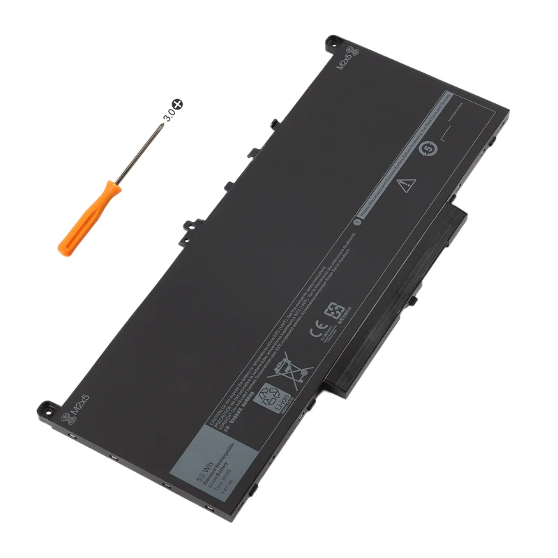 J60J5 Battery For Dell Latitude E7270 E7470 MC34Y WYWJ2 GG4FM 451-BBSY 451-BBSX