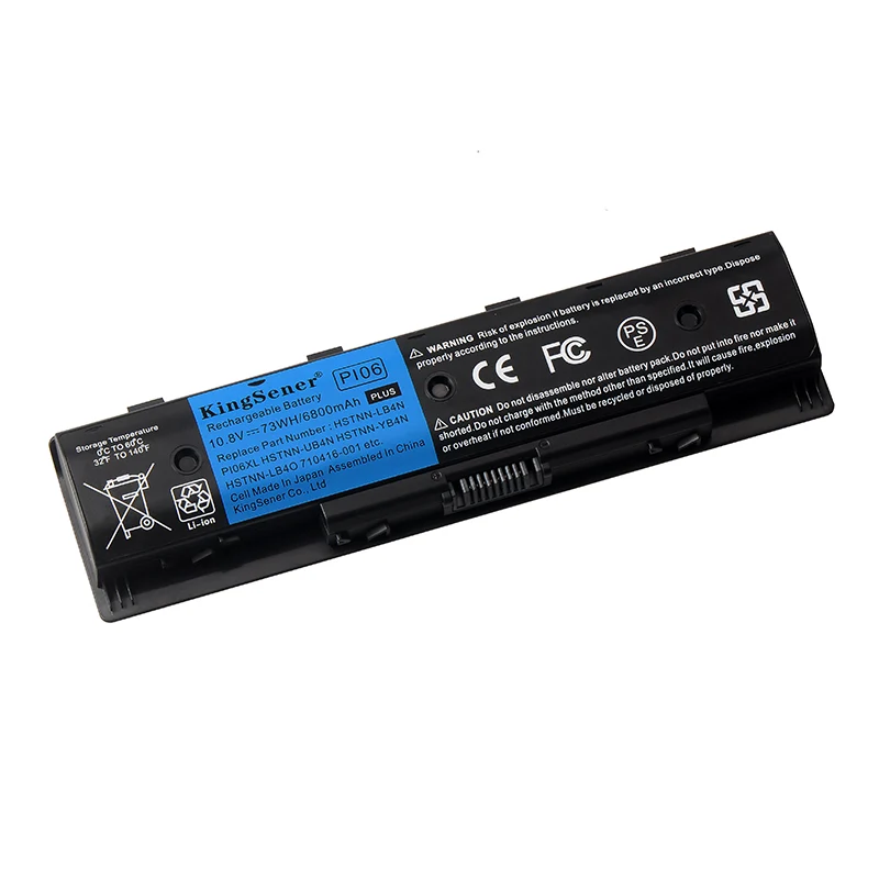 PI06 Battery for HP Pavilion 14 15 Envy 17 17t 17z — 10.8V 47Wh/62Wh/73Wh