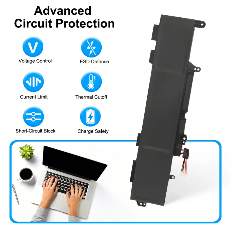 SS03XL Laptop Battery for Hp EliteBook 730 735 740 846 G5 745 G6 ZBook 14U G5 G6 Series 932823-421 933321-852 HSN-I13C-4 | KingSener