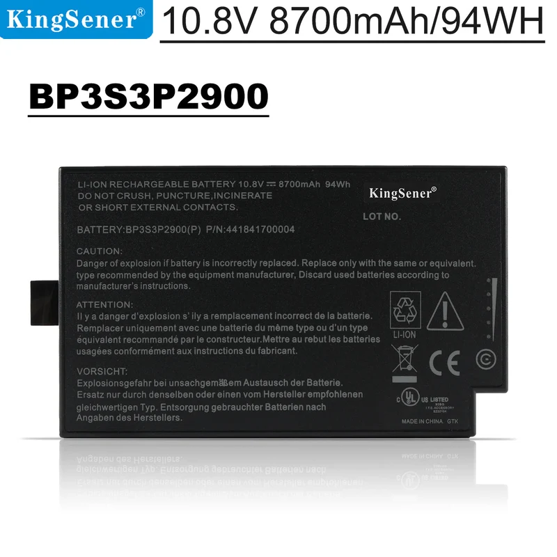 BP3S3P2900 Laptop Battery For Getac B300 B300X BP3S3P2900(P) BP3S3P2600(S) 441841700004 4418144000490 441841700004 | US Stock