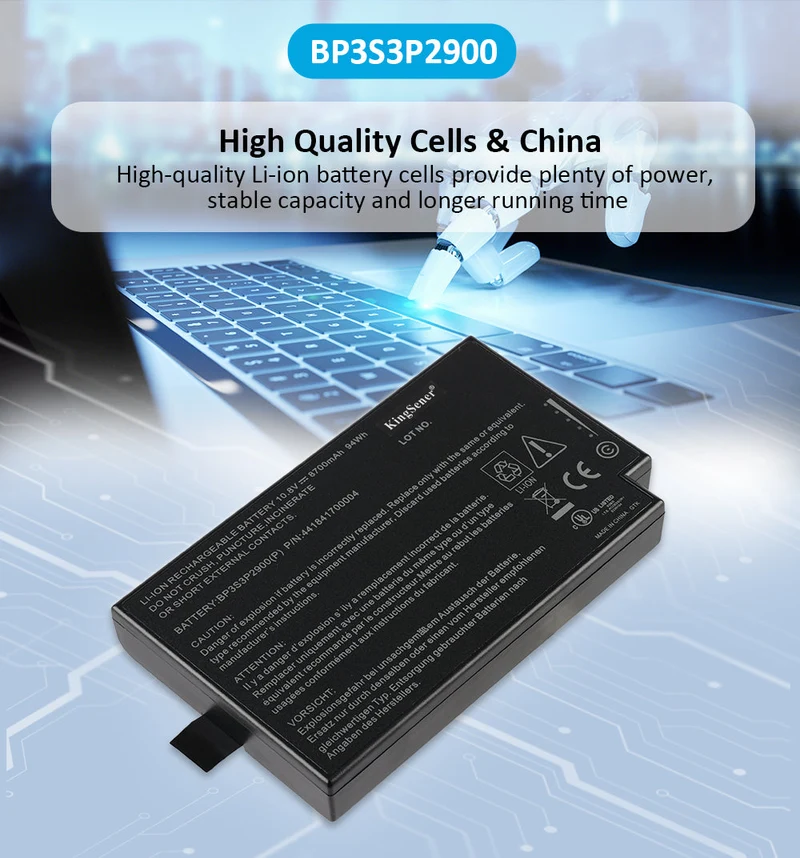 BP3S3P2900 Laptop Battery For Getac B300 B300X BP3S3P2900(P) BP3S3P2600(S) 441841700004 4418144000490 441841700004 | US Stock