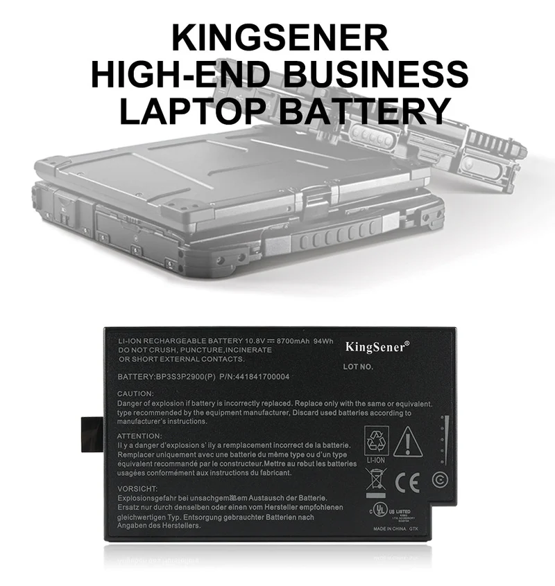 BP3S3P2900 Laptop Battery For Getac B300 B300X BP3S3P2900(P) BP3S3P2600(S) 441841700004 4418144000490 441841700004 | US Stock