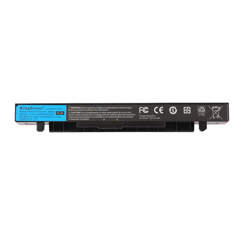 A41-X550A Laptop Battery for ASUS X550C X550B X550V X450 X452 A550 F450 R510 Y481C 15V 2950mAh 44Wh