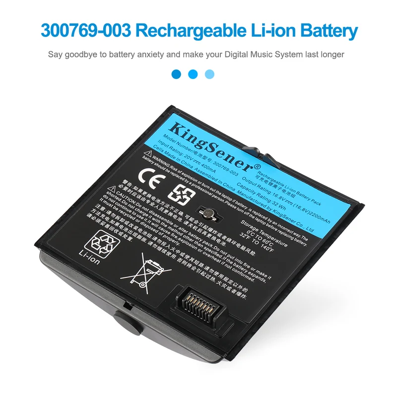 300769-003 300769-002 Battery For BOSE SoundDock SoundLink Air Mini I Bluetooth 300769-004 300769-001 300770-001 | KingSener