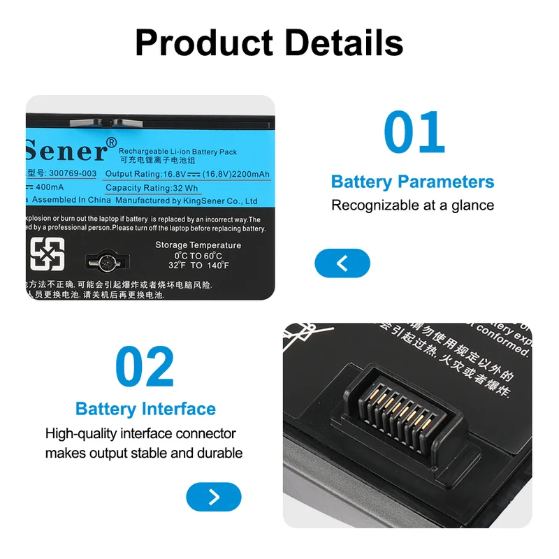 300769-003 300769-002 Battery For BOSE SoundDock SoundLink Air Mini I Bluetooth 300769-004 300769-001 300770-001 | KingSener